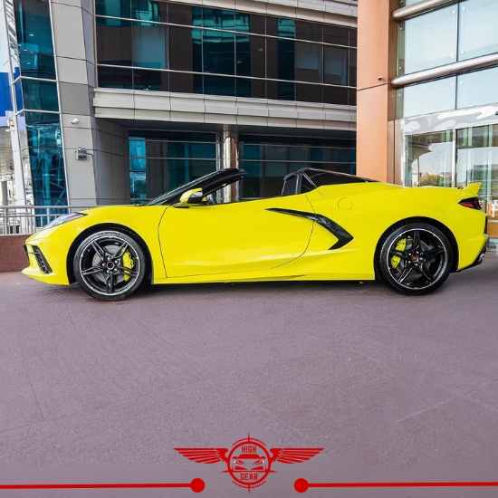 corvette rent dubai